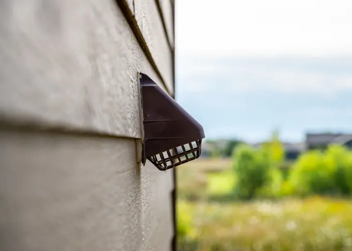 A protective screen over a vent to keep bats and other unwanted pests out of a home